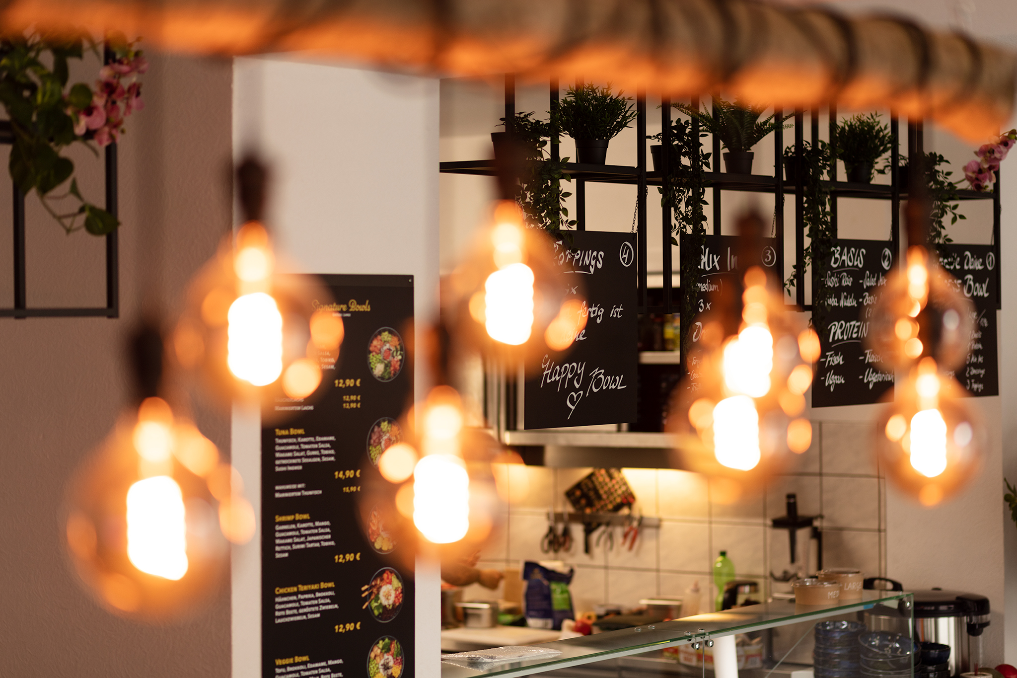 Pokebowl Healthy Food Dresden Interieur Speisekarte